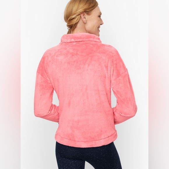 Talbots Soft Fleece Funnel Neck Jacket Size 3x - Picture 2 of 12